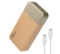 JUOVI Power Bank 20000mAh Batería Externa Carga Rapida 35W con PD3.0/QC3.0 Bateria Portátil con 2 Puertos USB C y 2 Puertos USB A Banco de Energía Compatible con iPhone16 15 14 Galaxy