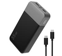 JUOVI Power Bank 20000mAh Batería Externa Carga Rapida 35W con PD3.0/QC3.0 Bateria Portátil con 2 Puertos USB C y 2 Puertos USB A Banco de Energía Compatible con iPhone16 15 14 Galaxy