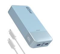 JUOVI Power Bank 65W 20000mAh Bateria Externa Carga Rapida USB C In&out Batería Portátil con Pantalla Digital Compatible con MacBook iPhone 17 16 15 Galaxy S24 Portátil Tableta