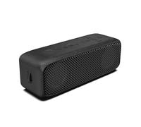 JUOVI ZS300 Portable Bluetooth 6.0 Speaker, HiFi Stereo Sound, 24H Playtime, IP68 Waterproof, TWS Pairing, Support TF Card & AUX 3.5mm Input, Wireless Speaker for Outdoor (Standard, Negro)