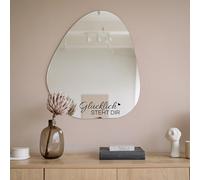 JuPaRo Pegatinas de espejo, pegatinas motivadoras para espejos y superficies lisas You Are Enough, Happy Stands Dir | Amor propio y afirmación (Feliz estas, mediano)