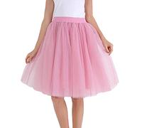 Jupe Tulle Femme Falda Tul Jupe En Tulle Femme 4XL Tutu Mujer Negro Jaune Niña Blanc Larga Faldas Adulte Rosa Noir Pirata Negra Bruja Largas Orange Rose Cortas Vestido Jupon Blanco Catrina Noire Saia