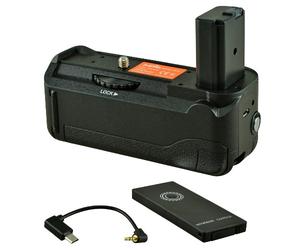 Jupio Impugnatura portabatteria per Sony A6000/A6300/A6400 + cavo