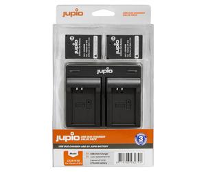 Jupio Value Pack: 2x Baterías LP-E12 + Cargador USB Doble