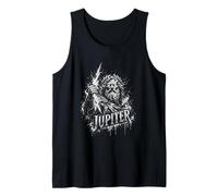 Júpiter Dios Romano del Trueno con mitología relámpago Camiseta sin Mangas