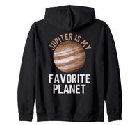 Júpiter es mi Planeta Favorito - Jupiter Space Sudadera con Capucha
