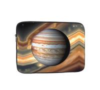 Jupiter - Funda para portátil con estampado de paisaje de 13 pulgadas, adecuada para oficina, viajes, viajes y viajes de negocios.