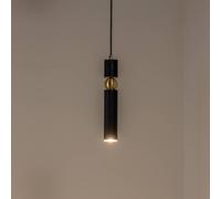Jupiter Lámpara colgante Alas, negro, metal, suspensión 135 cm, GU10