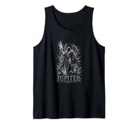 Júpiter Roman God Thunder en Storm Lightning Power Camiseta sin Mangas