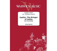 Jupiter, The Bringer of Jollity. Ensemble de Cuivres. Set de partitions