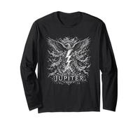 Júpiter Thunderbolt Roman Eagle Storm God Power Manga Larga