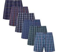 JupiterSecret Calzoncillos Hombre Boxer Algodón 100% - Pack de 6 Bóxer Americanos Suaves, S