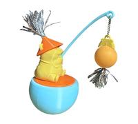 jupsjuice Juguetes de Ejercicio para Gatos | de rotación de 360 Grados | Accesorio para Mascotas para estimulación Mental, Caza, simulación, rascado, Ejercicio, del aburrimiento, Jugar