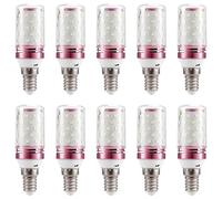 Juqoyue 10 Bombillas LED Tipo Maíz E14 de 12 W para Reemplazar Lámparas Halógenas, Bombillas Pequeñas con Rosca, Bombillas Inteligentes de Bajo Consumo, Luz