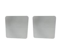 Juqoyue 2 Alfombrillas Absorbentes de Gel de Sílice para Máquina de Hielo, Almohadilla de Secado Antideslizante para Electrodomésticos de Cocina, 37,5 X 37,5 cm, Color Gris