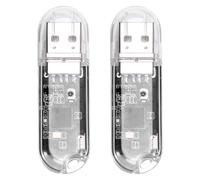 Juqoyue 2 Piezas de Minero USB BTC Miner Solo Lottery Miner 45-50KH/S Bitcoin Mini Miner Asic Mining para Oficina en Casa