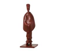 Juqoyue Adornos de Figuras Abstractas, Adornos de Escultura, Gabinete de Pared para el Hogar, Estudio, Decoración Suave, Color Rojo Vino