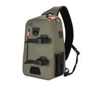 Juqoyue Bolso de Hombro para Pesca, Bolsa Impermeable para Aparejos de Pesca, Bolsa para Señuelos de Pesca Al Aire Libre, Caja para Línea, Accesorios de Almacenamiento