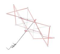 Juqoyue Hilo de Fibra de Lana, Soporte para Bobinadora de Lana, Paraguas, Tejido, Manualidad Rápida para Patchwork, Costura, Accesorios de Bricolaje, B
