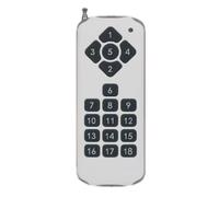 Juqoyue Interruptor de Control Remoto EV1527 de 18 Canales y 433 MHz, Transmisor de, Controlador Inalámbrico para Abridor de Puertas de Garaje de Casas Inteligentes