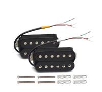 Juqoyue Juego de 2 Pastillas para Guitarra Eléctrica, 5 Pastillas Humbucker de Doble Bobina para Guitarra Eléctrica, Mástil y Puente