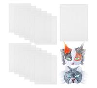 Juqoyue Kit de 12 Piezas de para Ojos para Hacer, Láminas de de Plástico para Hacer Manualidades, Divisores, Kit de Accesorios para, Color