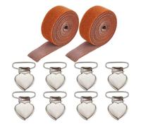 Juqoyue Lienzo Elástico Clips Carrete Varilla Tensión Lateral Clip Set Mano Ajustable Bordado Costura Gadgets para DIY