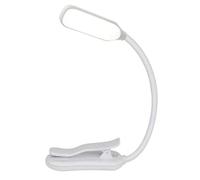 Juqoyue Luz de Lectura Recargable Mini 7 LED Lámpara de Lectura de 3 Niveles Flexible Fácil de Enganchar Lámpara de Lectura Lámpara de Lectura en la Cama
