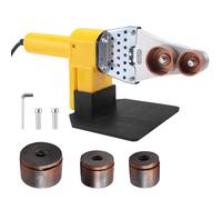 Juqoyue Máquina de Soldadura por Rápido para Tuberías de Agua PPR, Temperatura Constante, Ingeniería Hidroeléctrica de PE, Enchufe de la UE