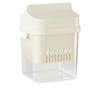 Juqoyue Máquina para Hacer Queso y Yogur de Alta Densidad, Tamiz de Filtro para Hacer Yogur y Queso Casero, Extracción Eficiente de Suero y Separación de Leche A