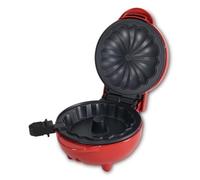 Juqoyue Mini Máquina para Hacer Pasteles, Calentador Doble Cara, Portátil, para Hacer Pasteles Bundts, Máquina Eléctrica para Hacer Magdalenas para Desayuno, Aperitivos, Enchufe de la UE