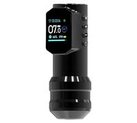 Juqoyue Pantalla Grande A Color con Pantalla Digital, Pluma de Tatuaje Inalámbrica, Nueva Máquina de Tatuaje de Maquillaje Permanente con Pluma de Tatuaje de Potencia de 1500 MAH
