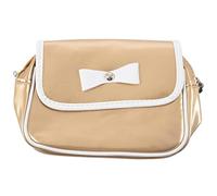 Juqoyue Paquete Bolso AsimÉTrico De Turismo Estilo Contratado Mujer Bolso Bolsas De Mensajero (Color: Dorado)