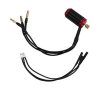 Juqoyue Para Motor Externo Sin Escobillas Lineal de Bajo Rendimiento SCX24 de 4000 Kv y Conector Banana 2.0