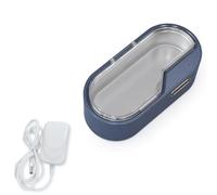 Juqoyue Pequeña Máquina de Limpieza Ultrasónica Portátil, Máquina de Limpieza de Gafas, Mini Máquina de Limpieza de Joyas de y Plata, Regalo A
