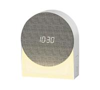 Juqoyue Reloj Despertador Digital 4 en 1 + Altavoz + Altavoz Bluetooth + Luz, Reloj Despertador con Luz para Dormitorio