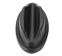 Juqrelith Bloque Elevador para Rueda Delantera de Bicicleta, 23x12x5.5cm, Plástico Negro - Posición Natural de Pedaleo, Protección de Piso, Compatible con Entrenadores de Ciclismo Indoor