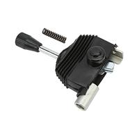 Juqrelith Palanca Cambiadora de Marchas para Moto, Aleación de Acero con Fuelle de Goma, Compatible con Quad, Dirt Bike, ATV y Go Kart - Durabilidad Alta, Fácil Instalación, Uso en