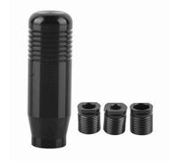 Juqrelith Perilla de Cambio Manual para Coche, Aleación de Aluminio, 8.5cm, Azul - Diseño Ergonómico, Resistente a la Corrosión, Instalación Fácil para (negro)