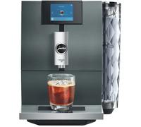 JURA Cafetera espresso automática ENA 5 con molinillo, 1450 W, capacidad para 125 g café y 1.1 L agua, 6 bebidas, color Gris verde lacado