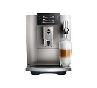 Jura - E8 Midnight Silver (ED) - Cafetera automática con 27 especialidades, Light Brew y Sweet Foam