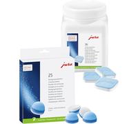 Jura Pack Combinado - 25 Pastillas de Limpieza + 36 Pastillas Descalcificadoras para Cafeteras Automáticas