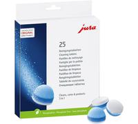 Jura Pastillas de Limpieza 25045 3 Fase 25 Paquete para Todo Automático Máquinas