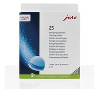 Jura Pastillas de limpieza 3 en 1 para cafeteras automáticas - 25 pastillas (1 unidad)