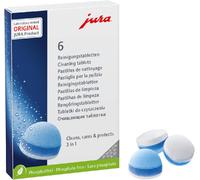 JURA Pastillas de Limpieza 61532-7.6cm 1 para Máquinas Café Paquete 6 Original