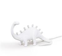 Jurassic Brontosaurus Lámpara de Mesa Blanco