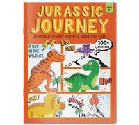Jurassic Jamboree Dinosaur Sticker Activity Book for Kids