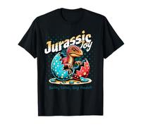 Jurassic Joy Baby Dinosaur Big Heart Cute Dino Art Camiseta