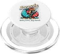 Jurassic Joy Baby Dinosaur Big Heart Cute Dino Art PopSockets PopGrip para MagSafe