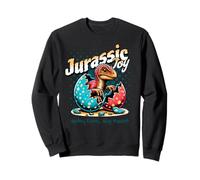 Jurassic Joy Baby Dinosaur Big Heart Cute Dino Art Sudadera